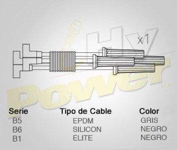 CABLE BUJIA CHEVROLET PICK...